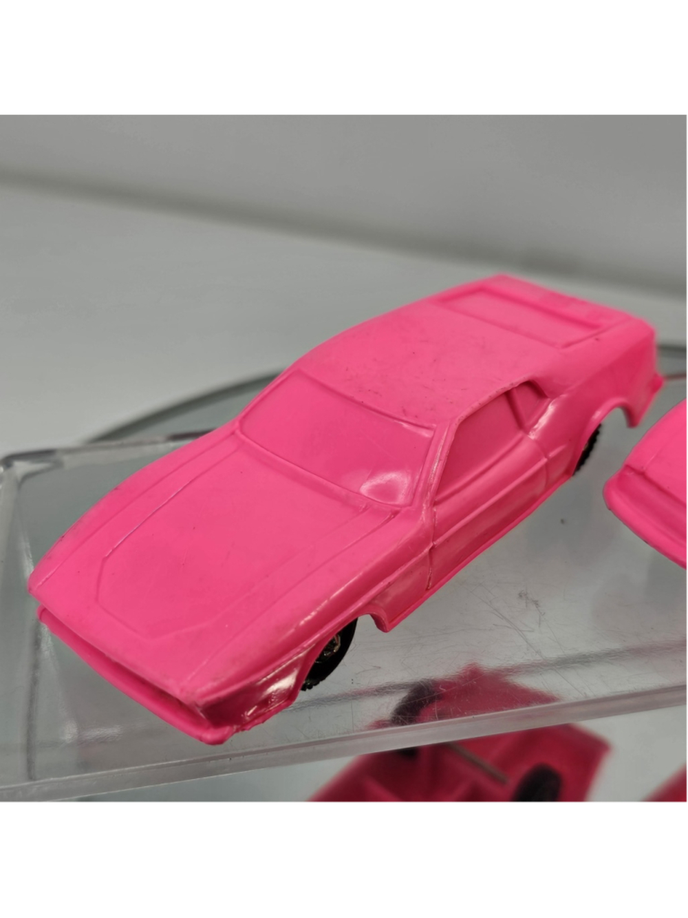 Vintage 1975 Imperial Hong Kong Plastic Toy Cars Lot of 4 Pink Orange Purple - Picture 5 of 15